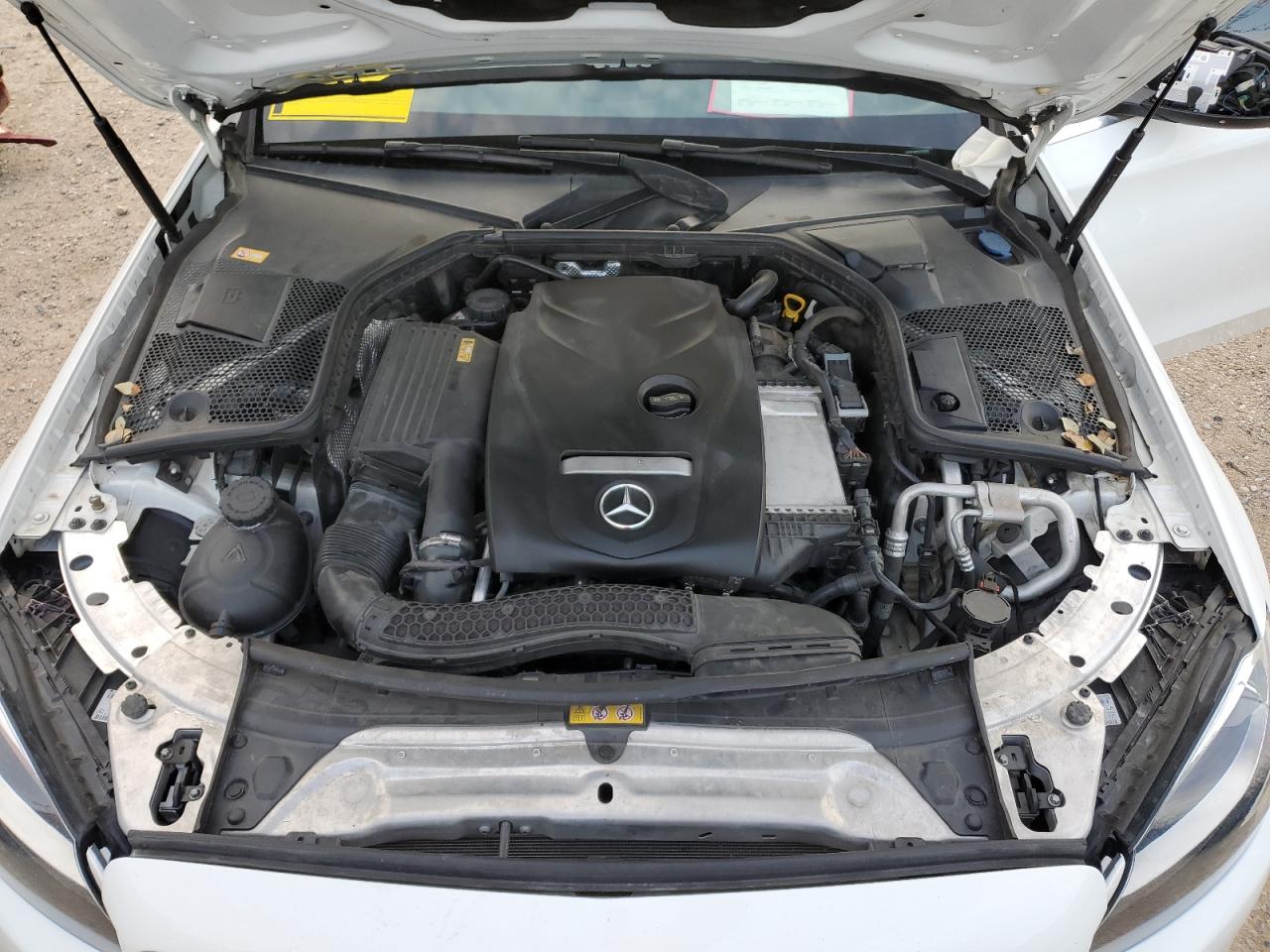 2016 Mercedes-Benz C-klasse VIN 55SWF4JB0GU122299 Copart auction photo, side / rear end damage thumbnail 11