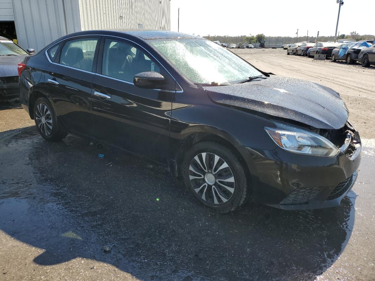 2016 Nissan Sentra VIN 3N1AB7AP4GY271018 Copart auction photo, front end damage thumbnail 4