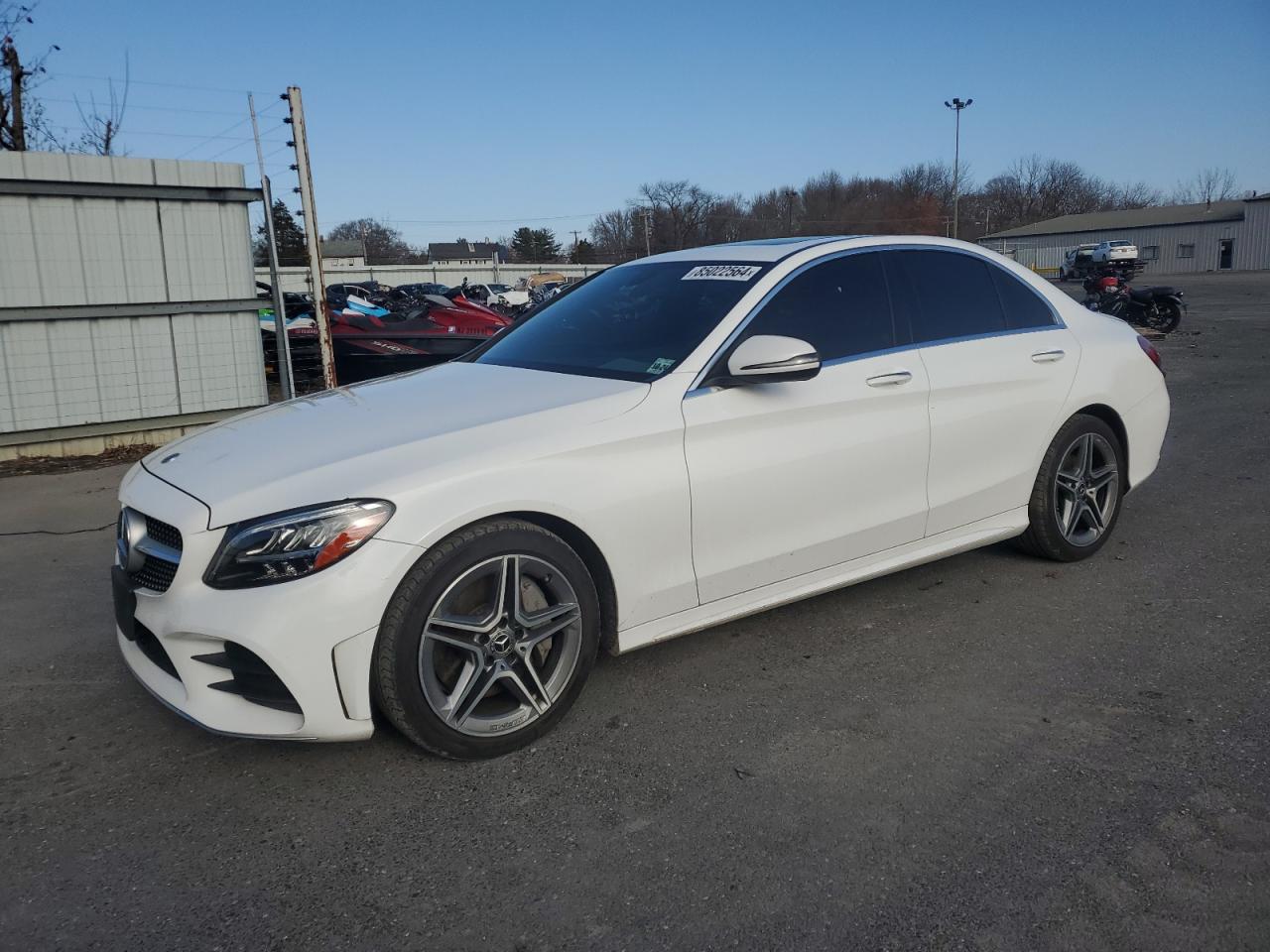 2020 Mercedes-Benz C-klasse VIN WDDWF8EBXLR540334