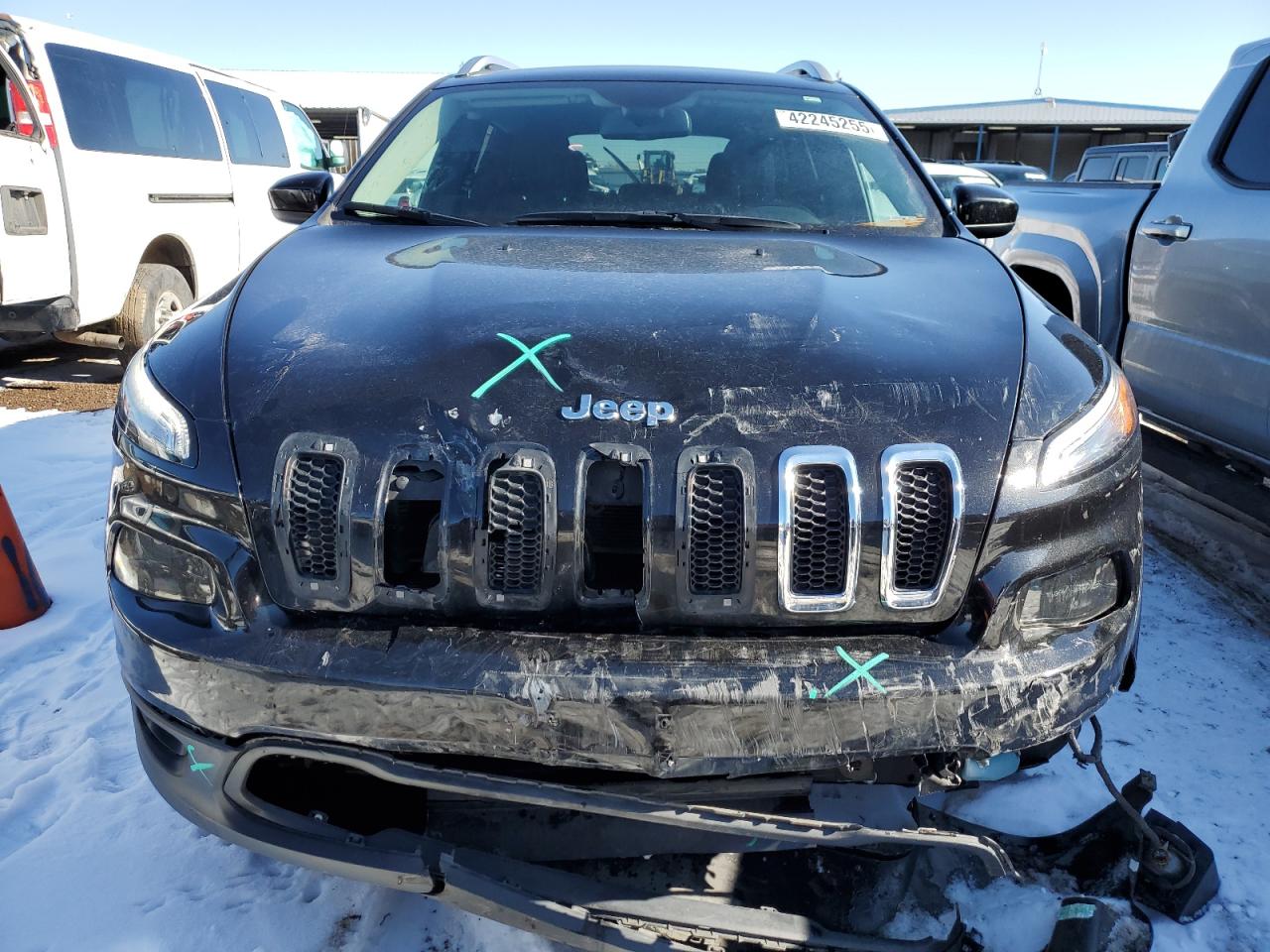 2016 Jeep Grand Cherokee VIN 1C4PJMCS8GW271685 Copart auction photo, front end damage thumbnail 5