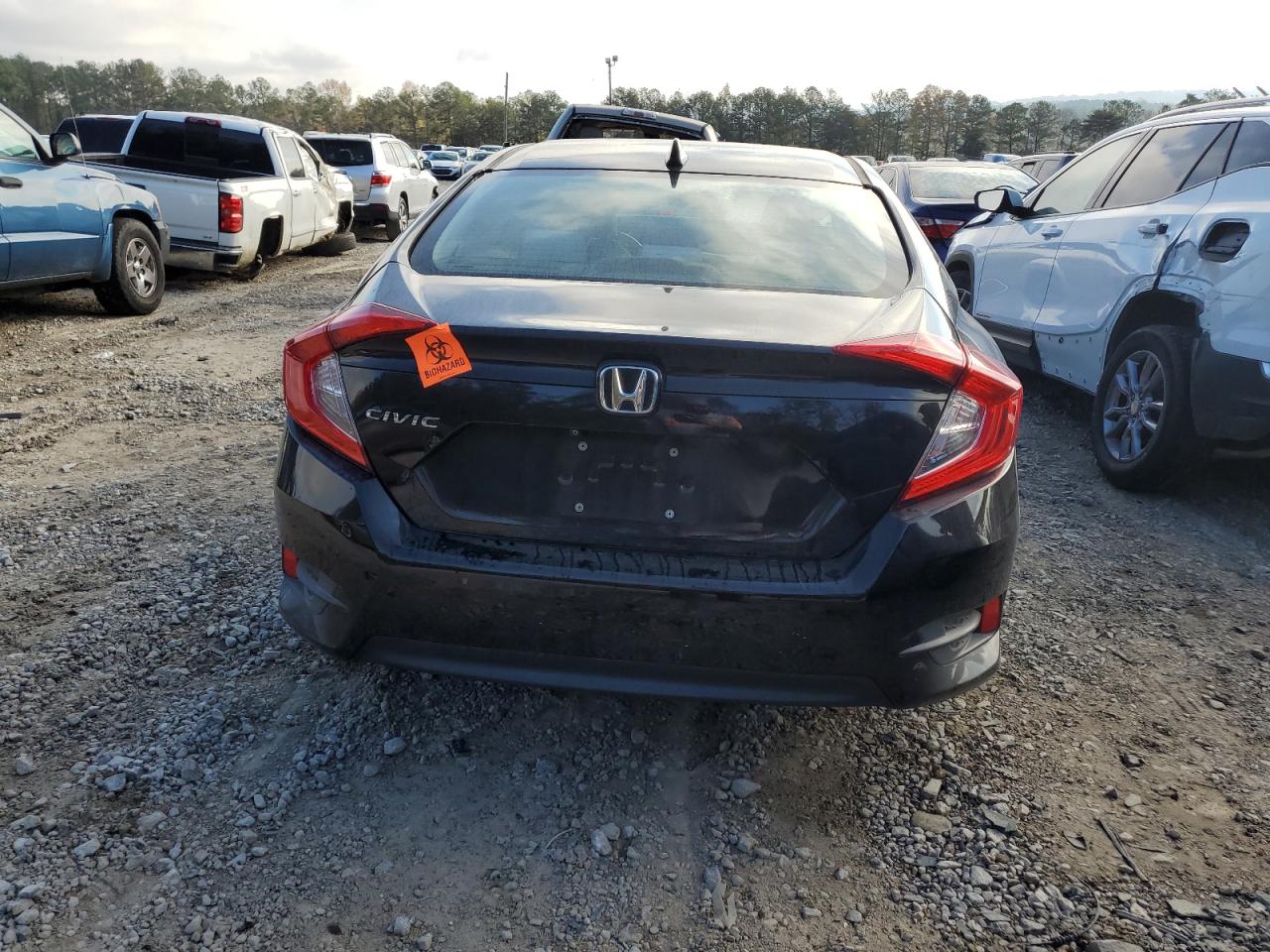 2018 Honda Civic VIN 2HGFC2F76JH518341 Copart auction photo, front end damage thumbnail 6