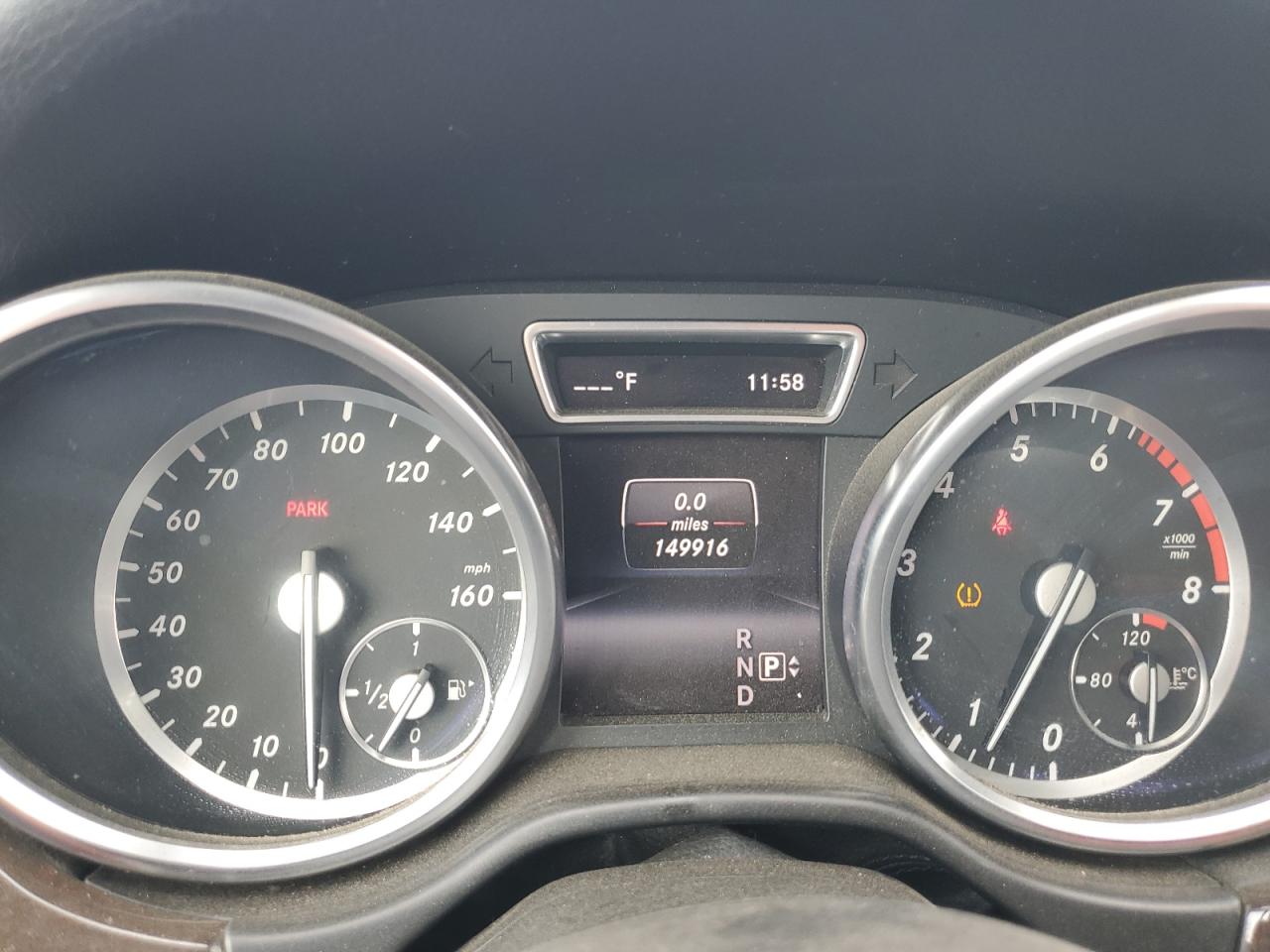 2014 Mercedes-Benz M-klasse VIN 4JGDA5JB8EA336617 Copart auction photo, front end damage thumbnail 9