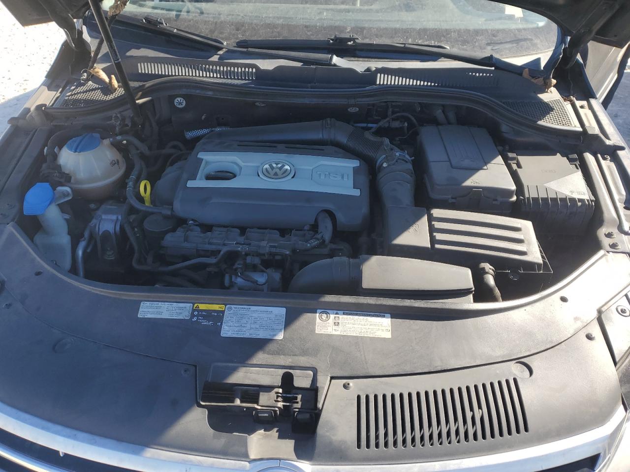 2017 Volkswagen Passat CC VIN WVWKP7AN7HE504549 Copart auction photo, front end damage thumbnail 11