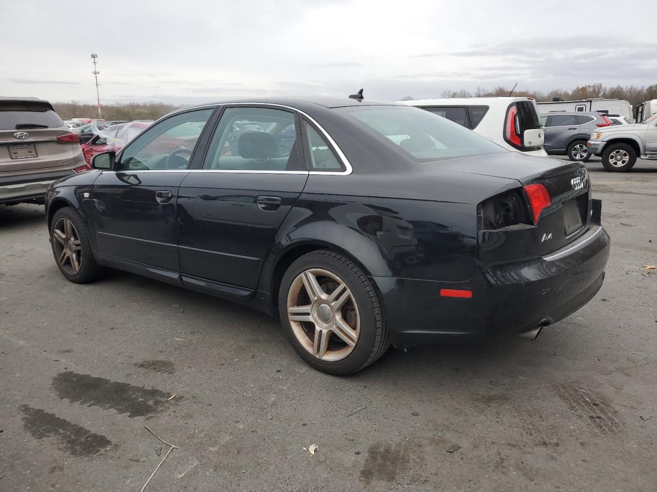 2008 Audi A4 VIN WAUDF78E38A037328 Copart auction photo, rear end damage thumbnail 2