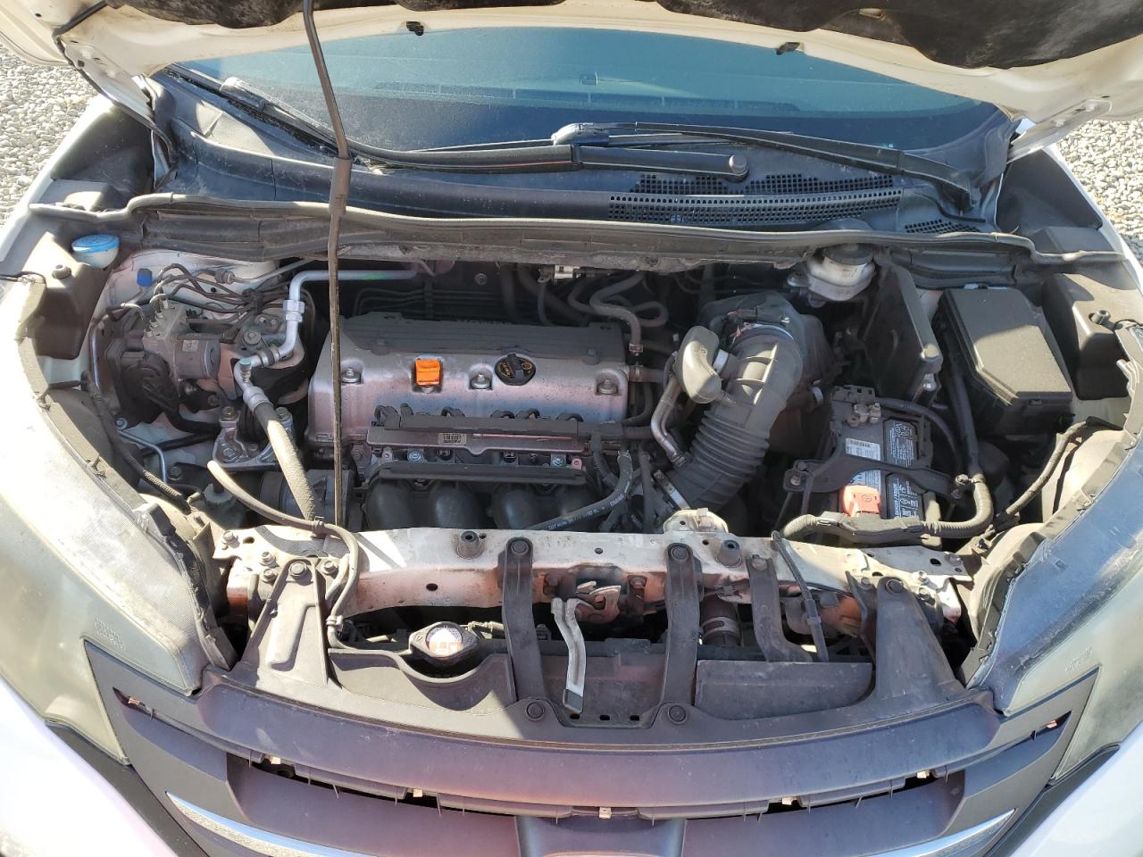 2012 Honda CR-V VIN 5J6RM4H52CL007614 Copart auction photo, undercarriage / all over damage thumbnail 12