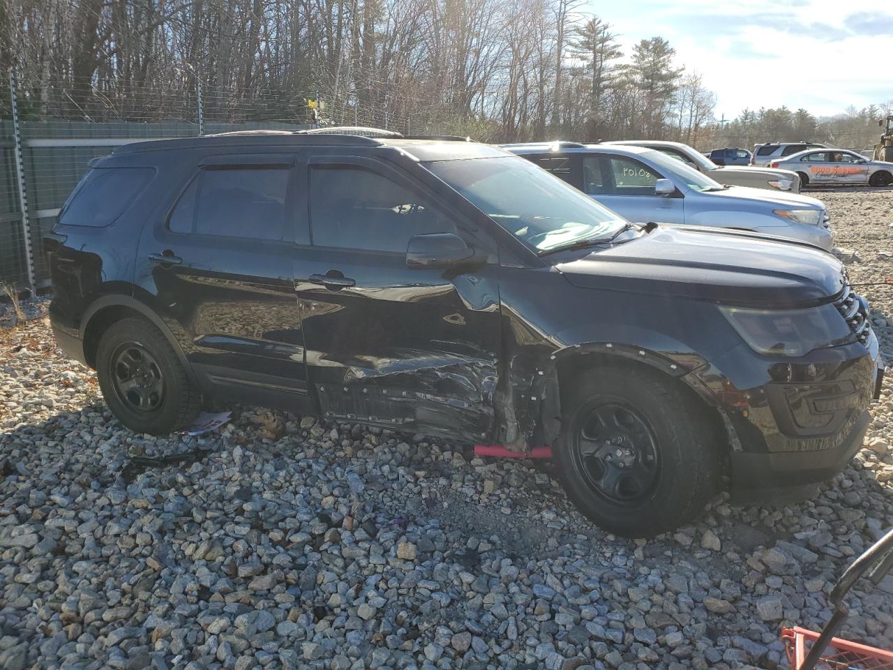 2017 Ford Explorer VIN 1FM5K8GTXHGC81303 Copart auction photo, side damage thumbnail 4