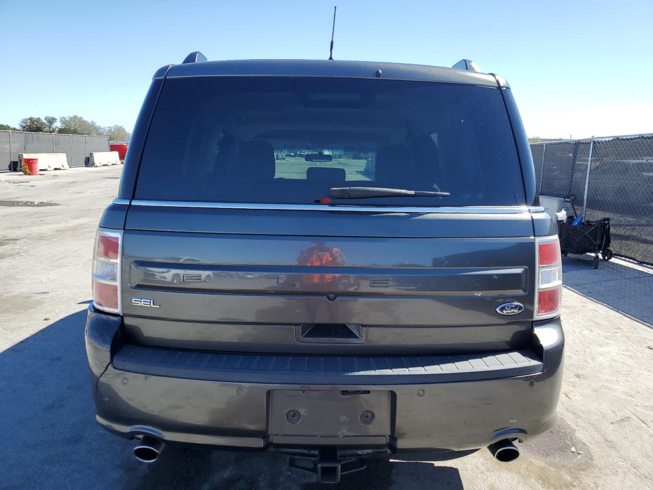 2018 Ford Flex VIN 2FMGK5C89JBA00419 Copart auction photo, front end / rear end damage thumbnail 6
