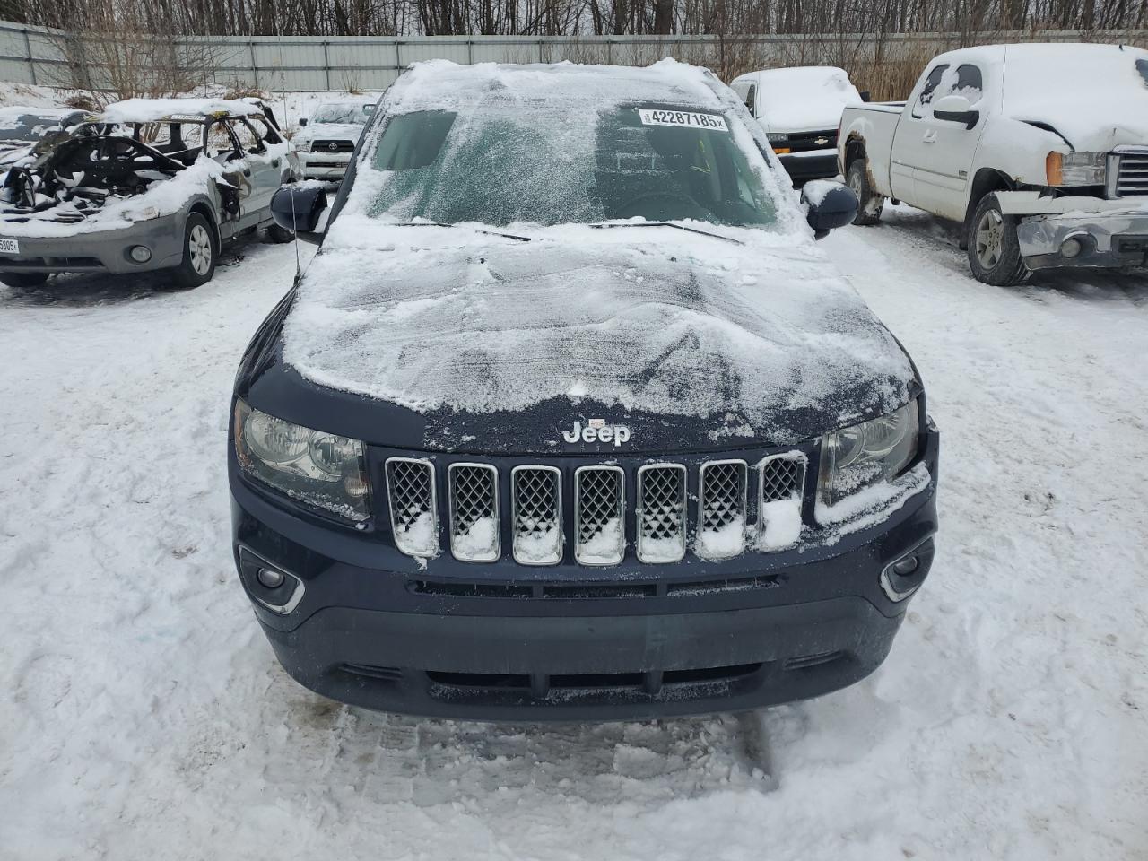 2015 Jeep Compass VIN 1C4NJDEB6FD168523 Copart auction photo, front end damage thumbnail 5