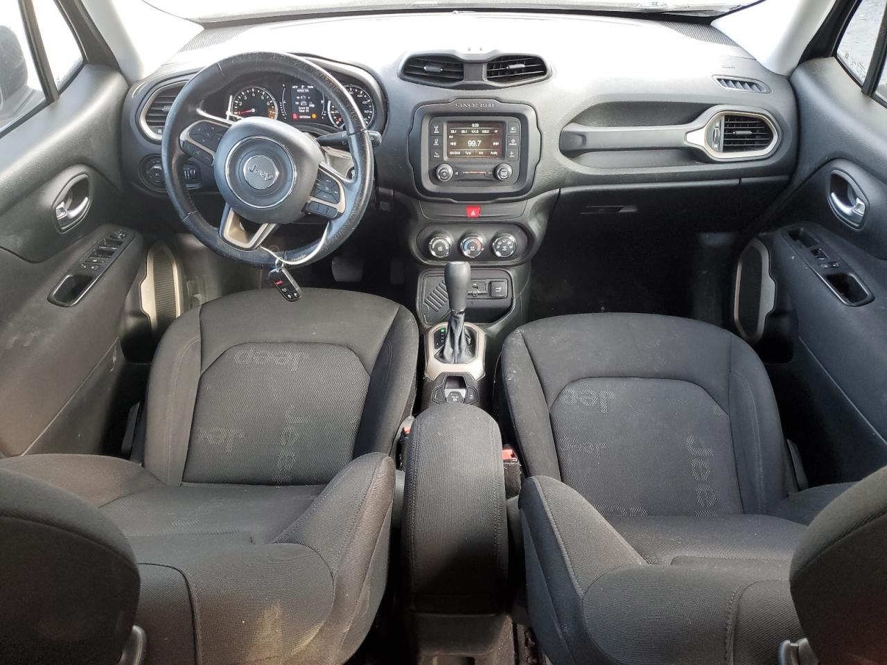 2017 Jeep Renegade VIN ZACCJABB6HPF63137 Copart auction photo, rear end damage thumbnail 8