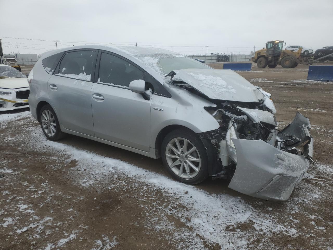 2013 Toyota Prius VIN JTDZN3EU3D3215446 Copart auction photo, front end damage thumbnail 4