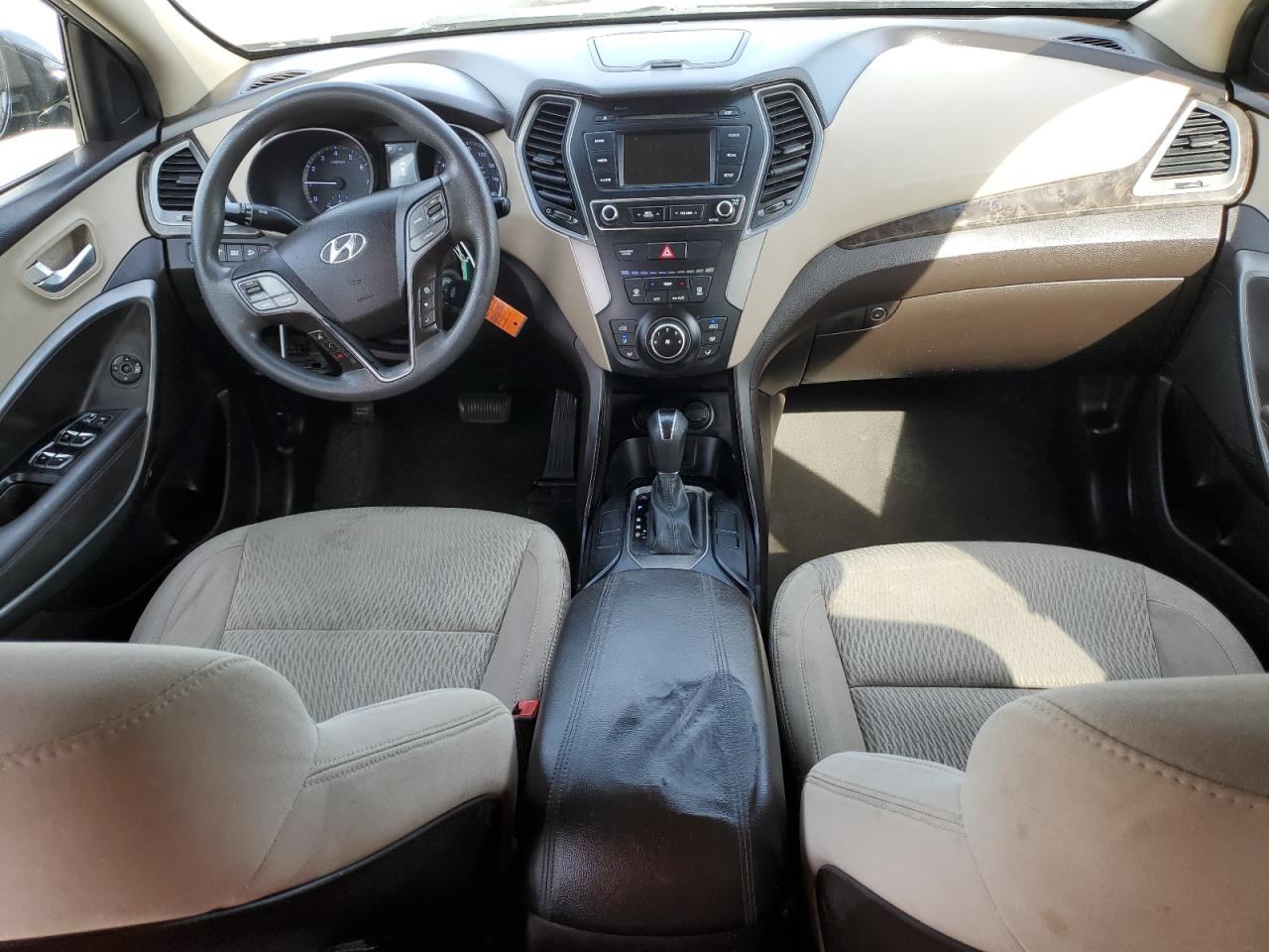 2018 Hyundai Santa Fe VIN 5NMZT3LB0JH097778 Copart auction photo, front end / rear end damage thumbnail 8
