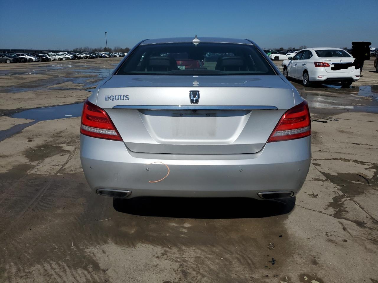 2016 Hyundai Equus VIN KMHGH4JH6GU106227 Copart auction photo, front end / hail damage thumbnail 6