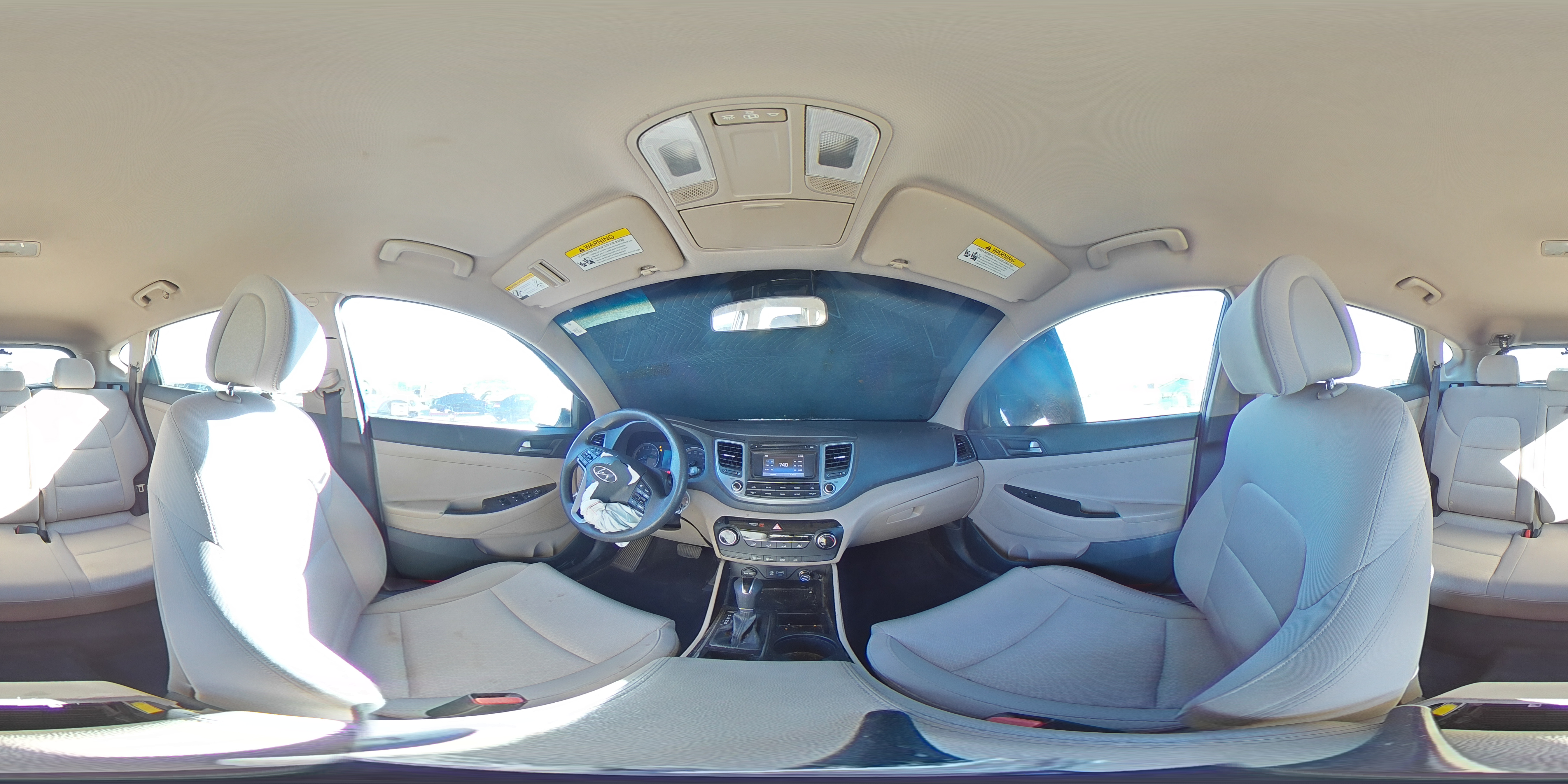 2016 Hyundai Tucson VIN KM8J33A44GU196554 Copart auction photo, mechanical / front end damage thumbnail 13
