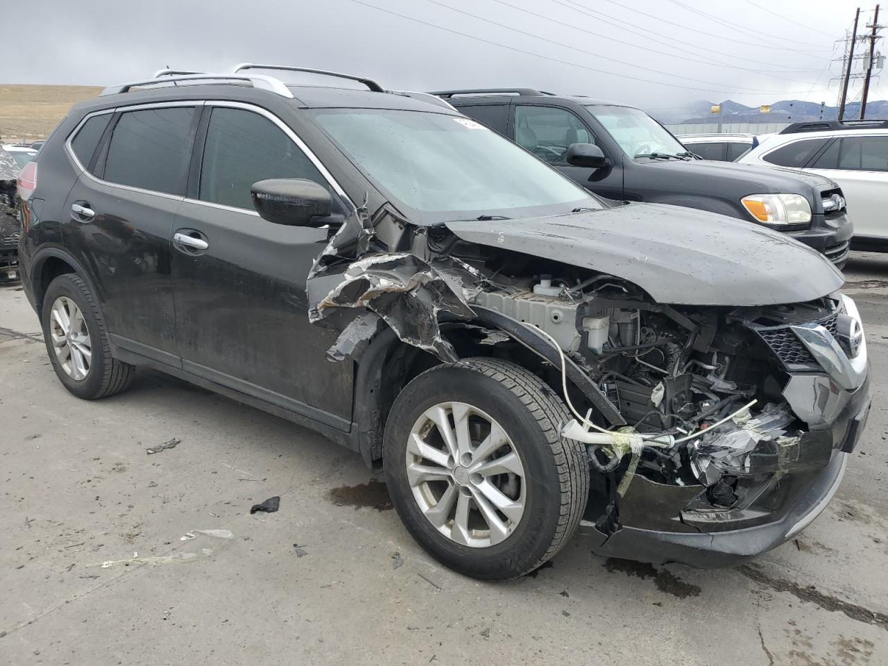 2016 Nissan Rogue VIN KNMAT2MV1GP659493 Copart auction photo, front end damage thumbnail 4