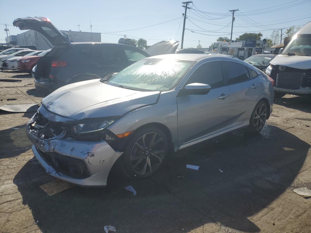 2019 Honda Civic VIN 2HGFC2F83KH598613