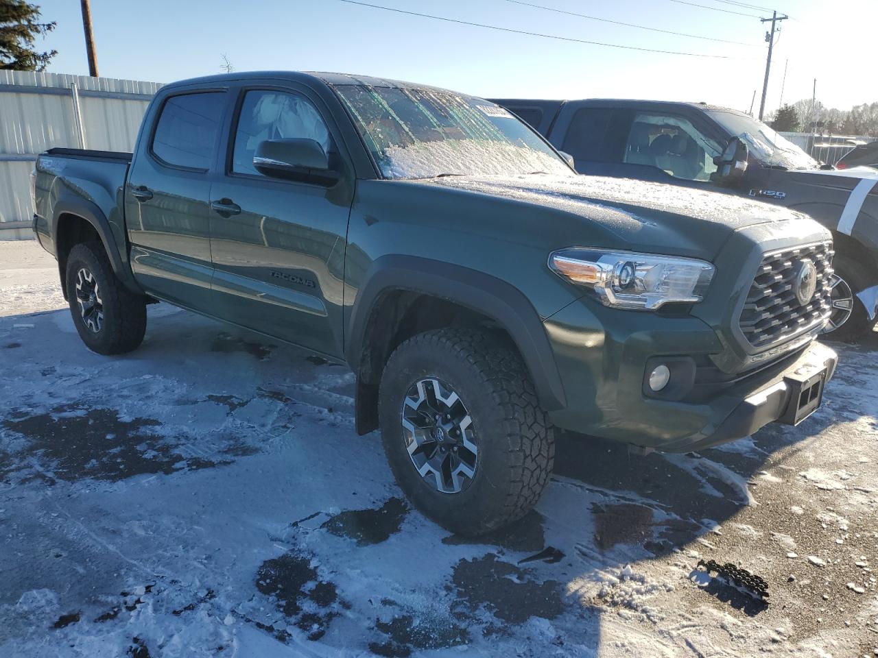 2021 Toyota Tacoma VIN 3TYCZ5AN6MT033246 Copart auction photo, front end damage thumbnail 4