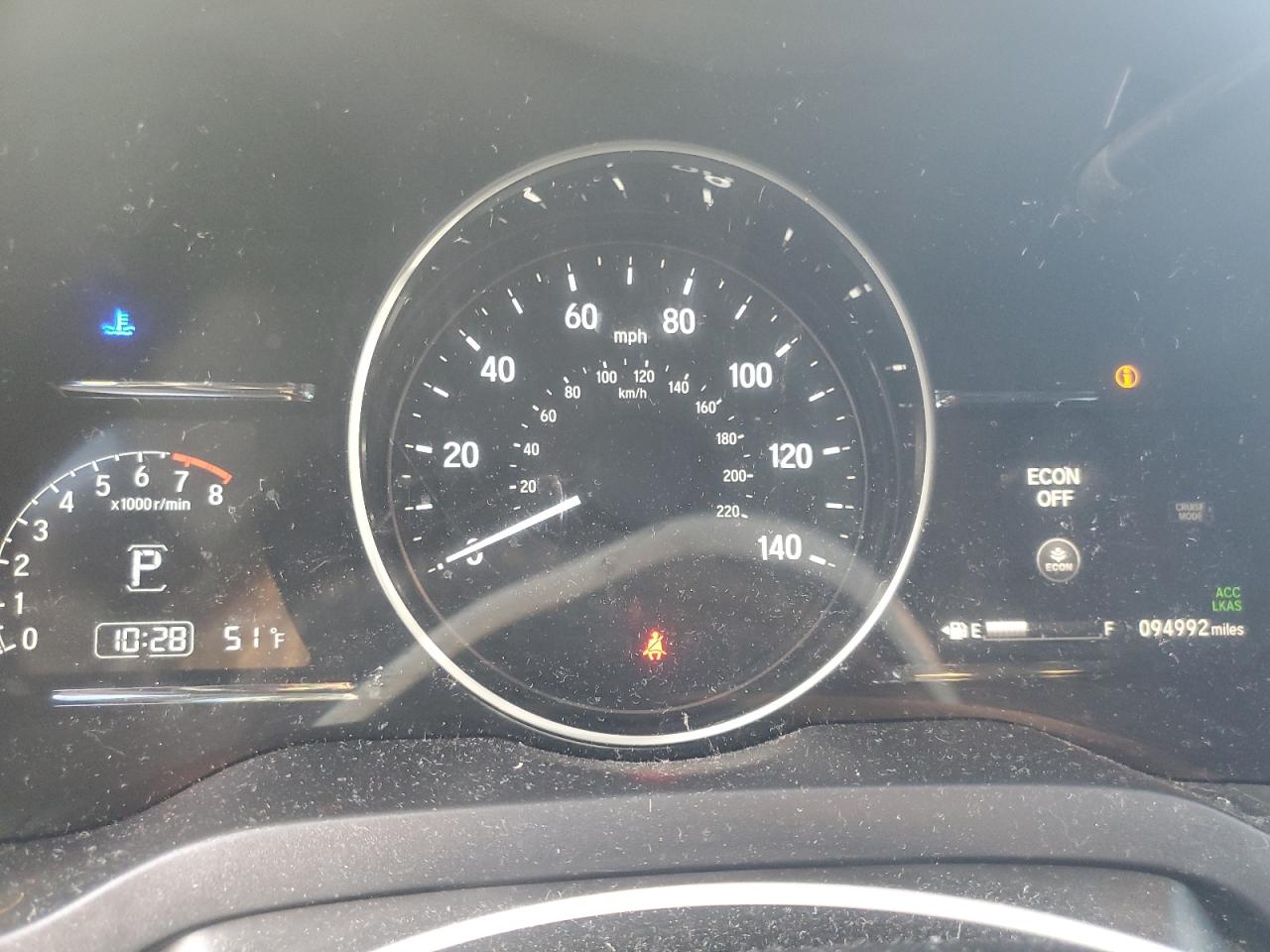 2020 Honda HR-V VIN 3CZRU6H57LM707462 Copart auction photo, front end / minor dent/scratches damage thumbnail 9