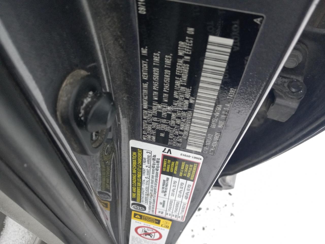 2015 Toyota Venza VIN 4T3BK3BB8FU110804 Copart auction photo, all over damage thumbnail 13