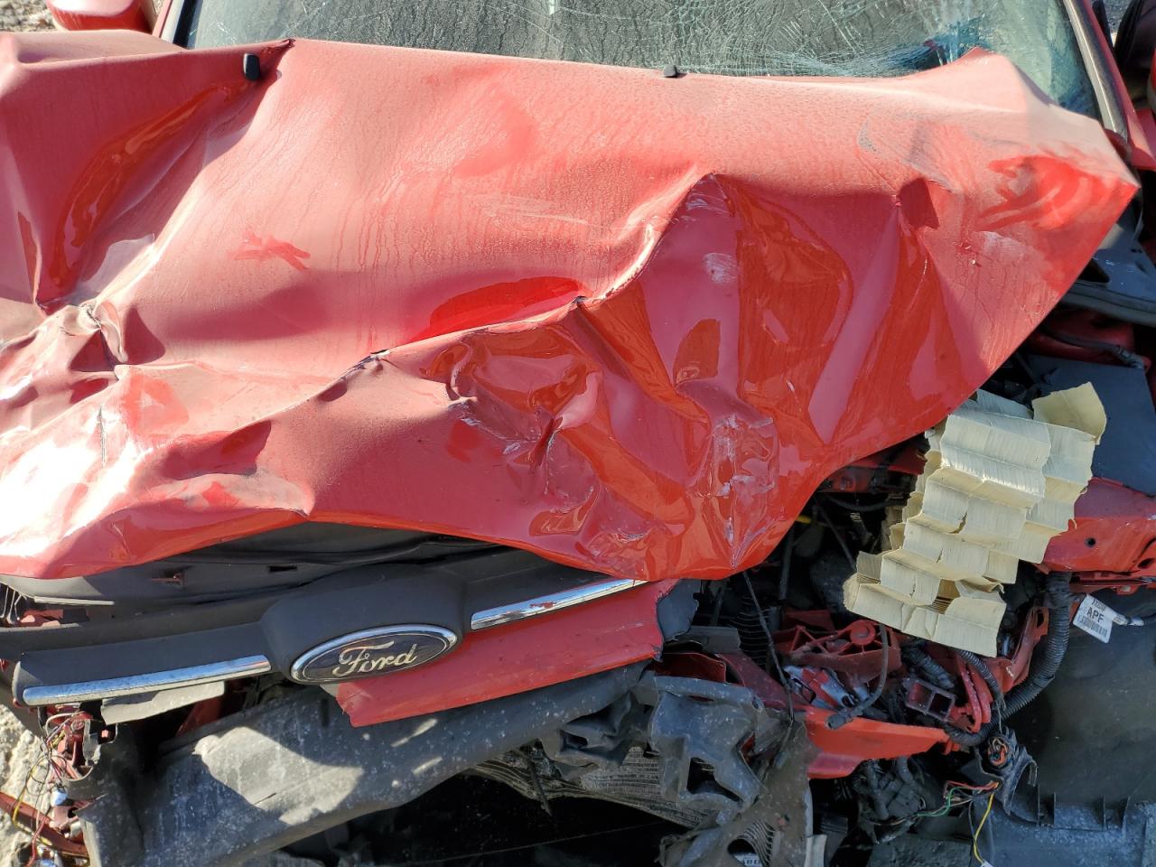 2013 Ford Focus VIN 1FADP3F23DL211954 Copart auction photo, front end damage thumbnail 11