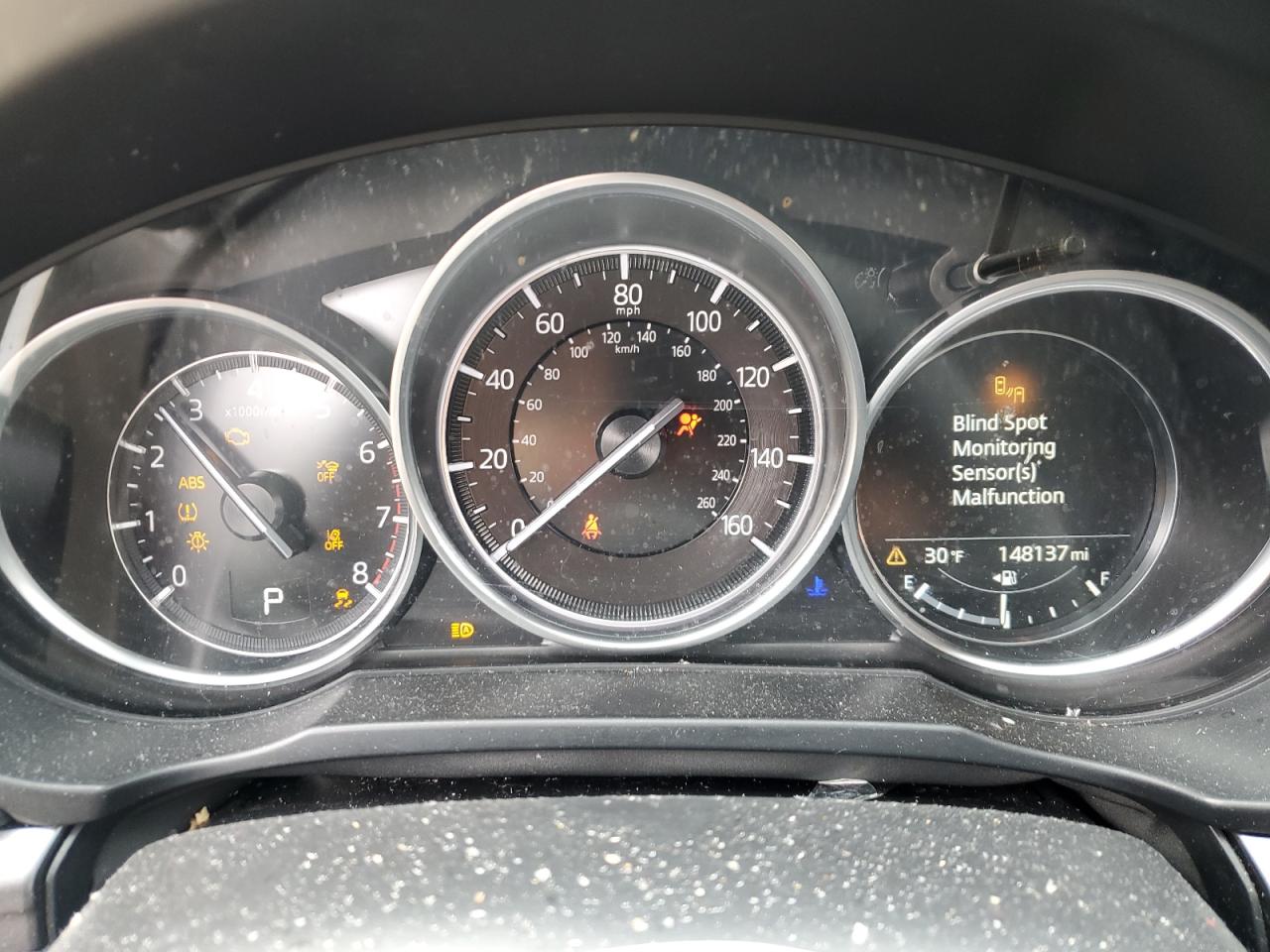 2020 Mazda CX-5 VIN JM3KFACM1L0767976 Copart auction photo, front end / rear end damage thumbnail 9