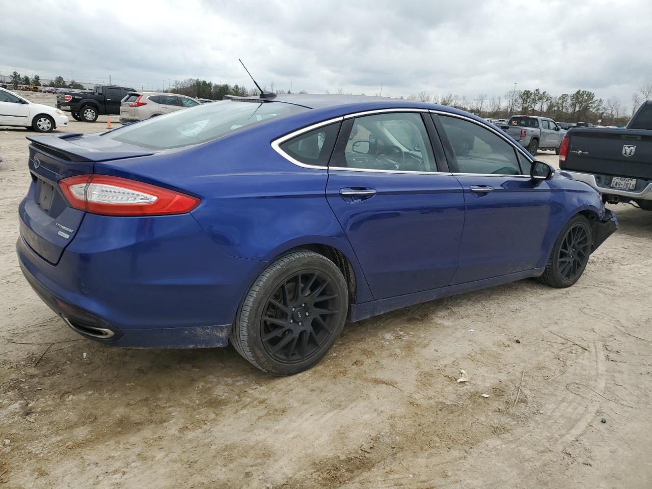 2014 Ford Fusion VIN 3FA6P0K95ER193261 Copart auction photo, front end damage thumbnail 3