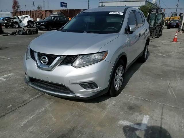 2016 Nissan Rogue VIN KNMAT2MV4GP688261 Copart auction photo, front end / side damage thumbnail 11
