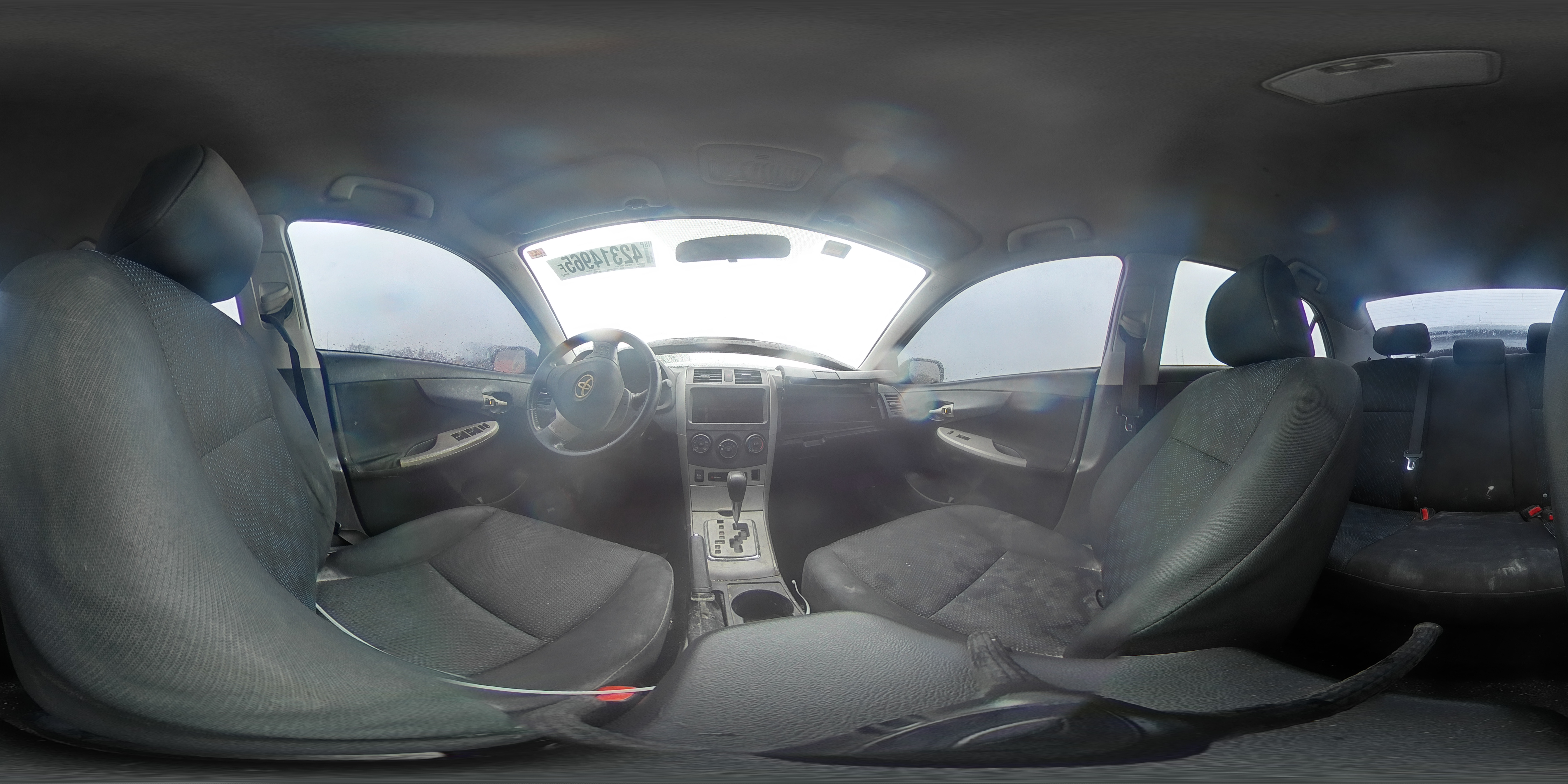 2010 Toyota Corolla VIN 1NXBU4EE3AZ196868 Copart auction photo, rear end / front end damage thumbnail 12