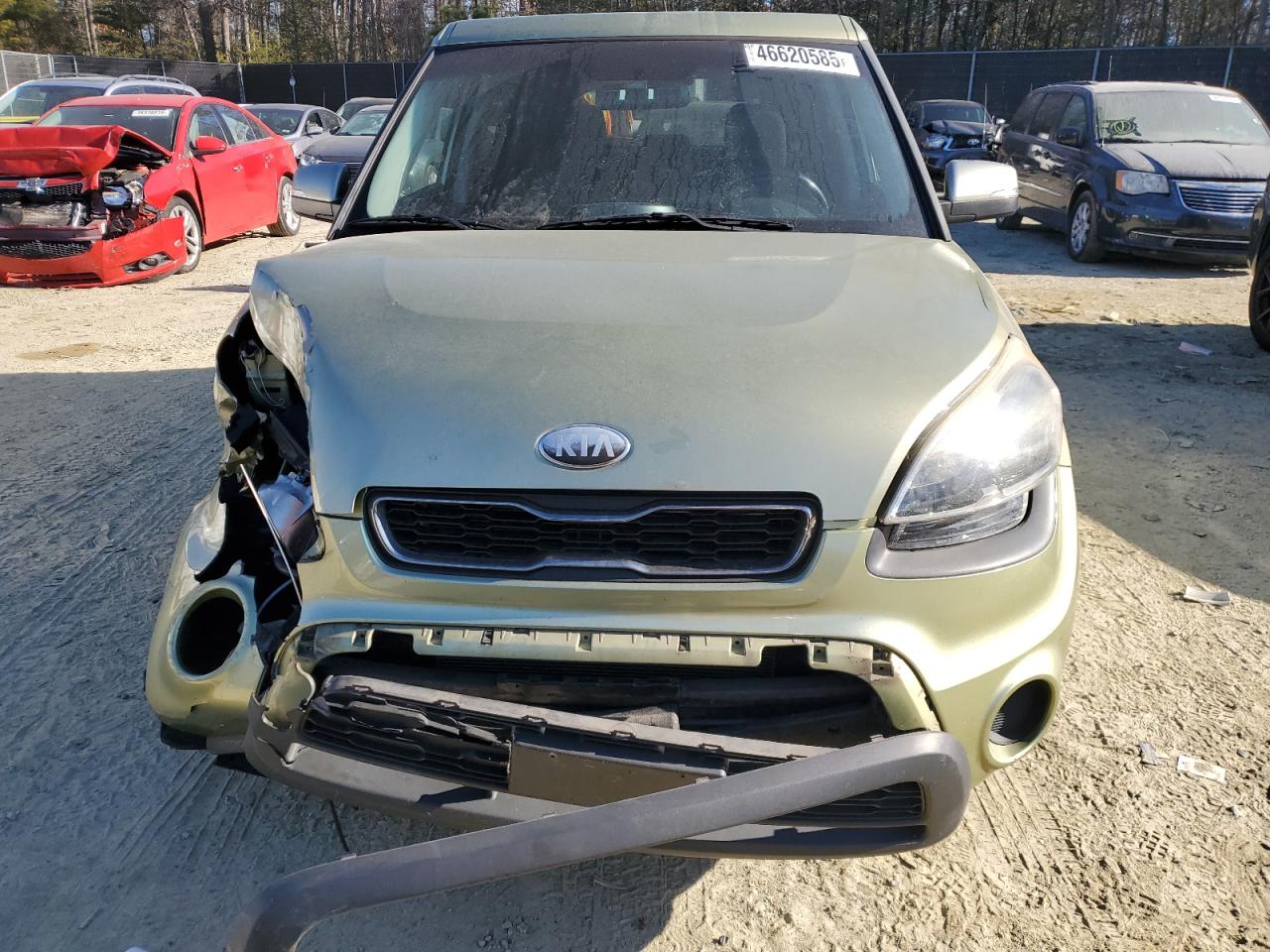 2013 KIA Soul VIN KNDJT2A65D7557123 Copart auction photo, front end damage thumbnail 5