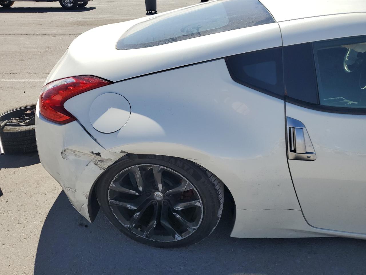 2014 Nissan 370Z VIN JN1AZ4EH2EM633022 Copart auction photo, front end / rear end damage thumbnail 11