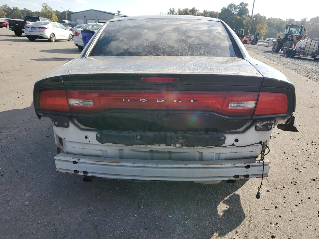2012 Dodge Charger VIN 2C3CDXAT5CH201495 Copart auction photo, all over damage thumbnail 6