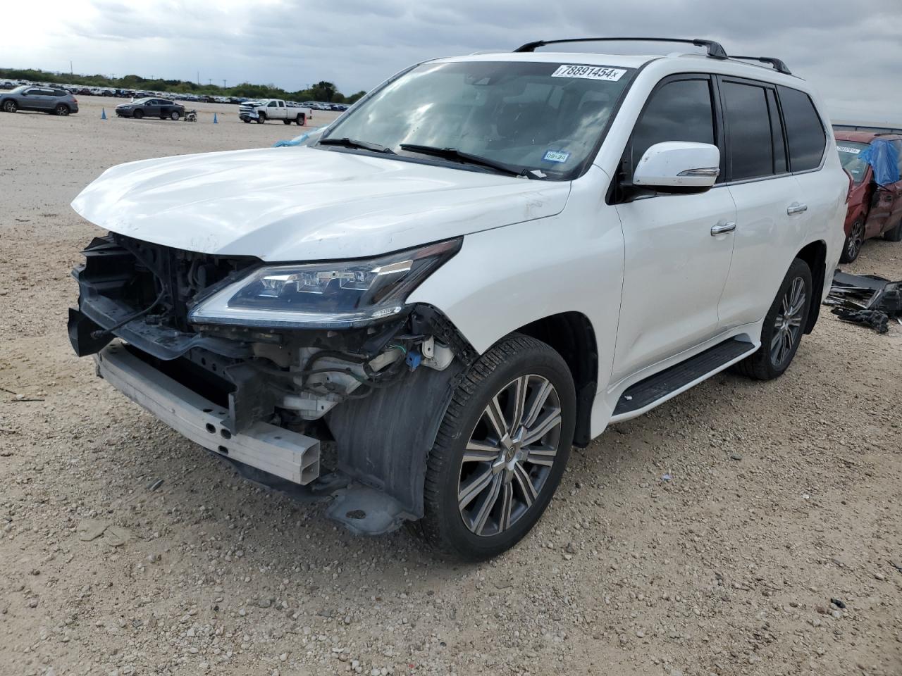 2017 Lexus LX VIN JTJHY7AX6H4239442 - Copart auction photo