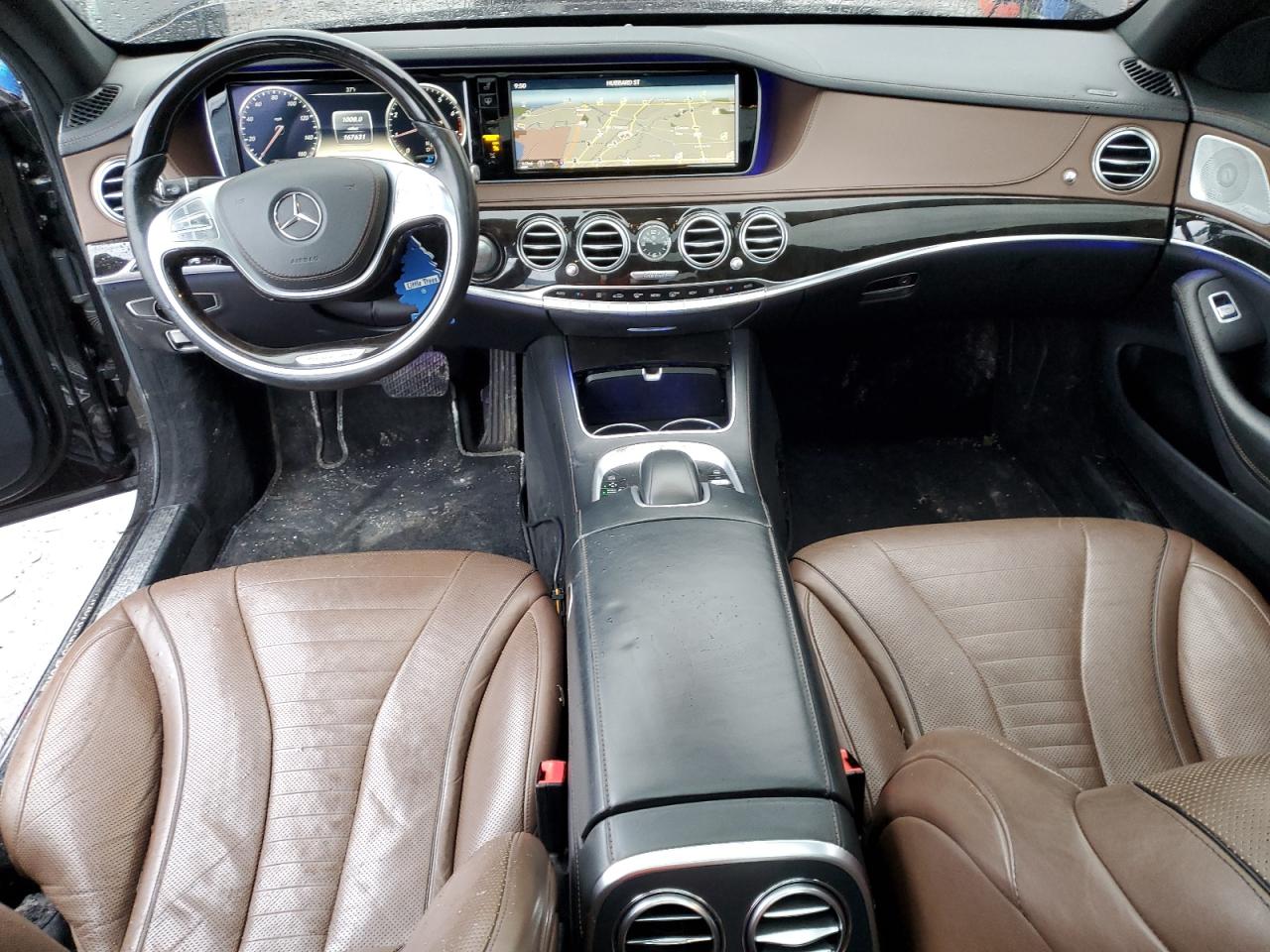 2014 Mercedes-Benz S-klasse VIN WDDUG8FB6EA022712 Copart auction photo, front end damage thumbnail 8