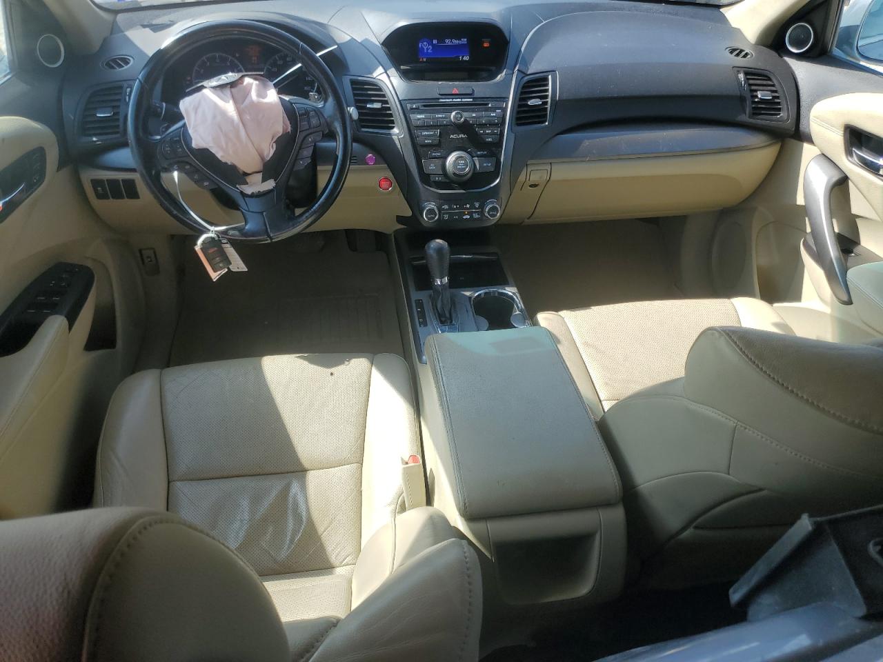 2015 Acura RDX VIN 5J8TB3H30FL017316 Copart auction photo, front end / minor dent/scratches damage thumbnail 8