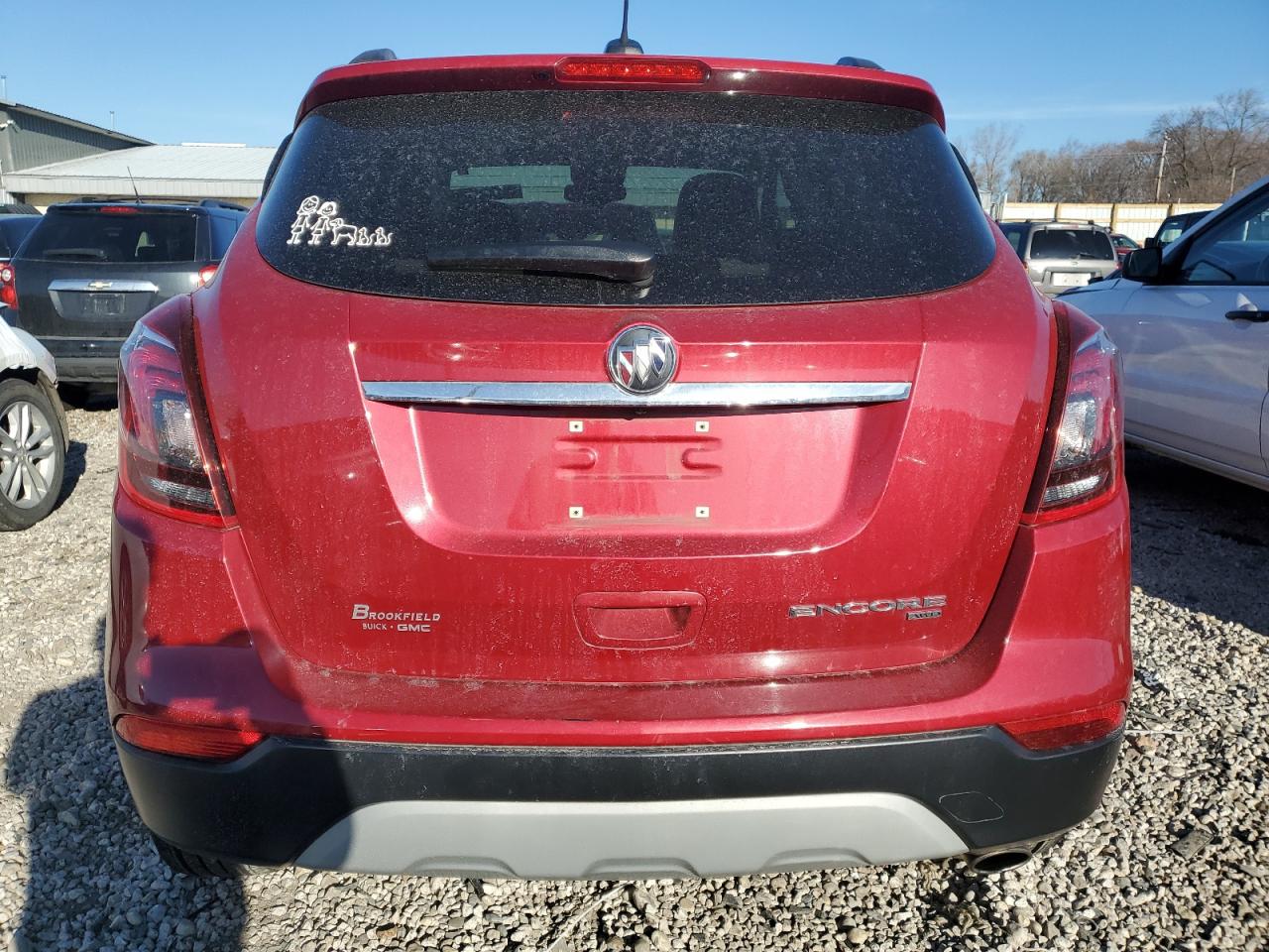 2019 Buick Encore VIN KL4CJESB6KB874490 Copart auction photo, front end damage thumbnail 6