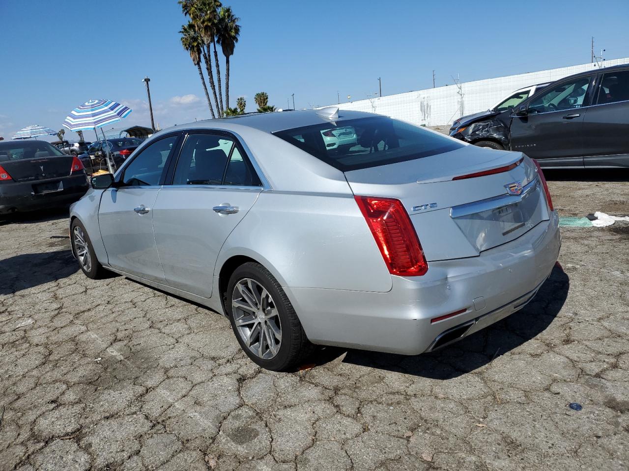 2016 Cadillac CTS VIN 1G6AR5SX2G0126195 Copart auction photo, front end / minor dent/scratches damage thumbnail 2