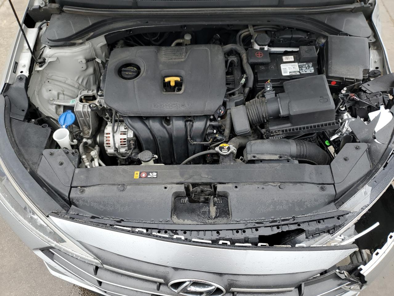 2020 Hyundai Elantra VIN 5NPD84LF9LH549852 Copart auction photo, front end damage thumbnail 11
