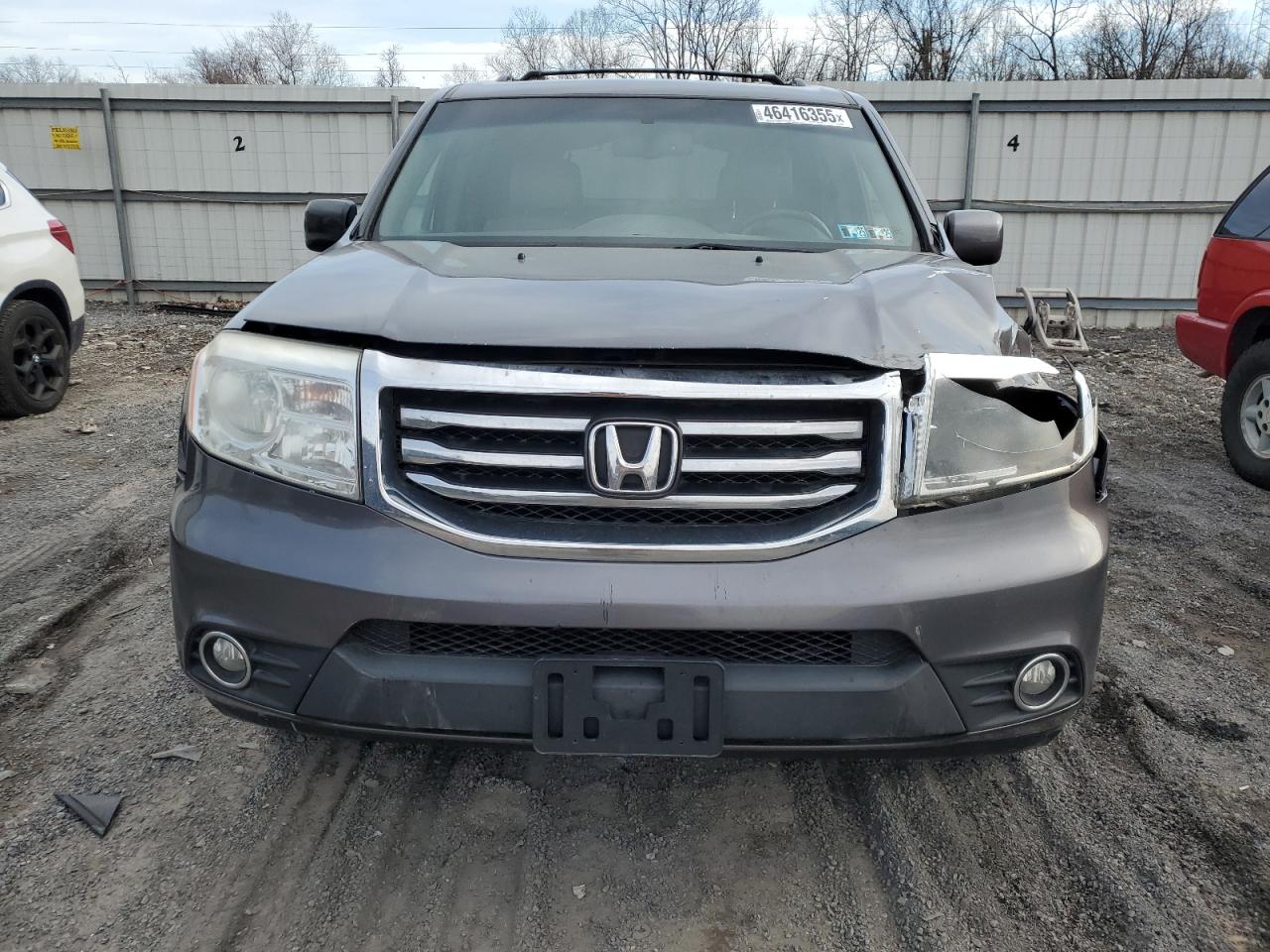2014 Honda Pilot VIN 5FNYF4H73EB047848 Copart auction photo, front end damage thumbnail 5