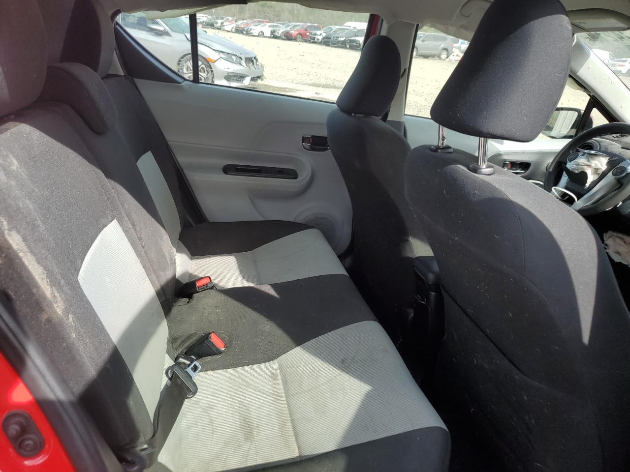 2012 Toyota Prius VIN JTDKDTB38C1524016 Copart auction photo, front end damage thumbnail 10