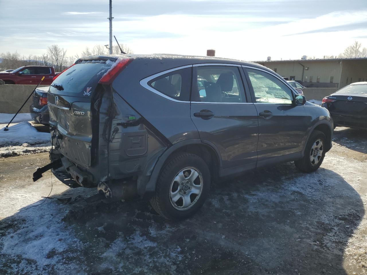 2012 Honda CR-V VIN 5J6RM4H3XCL032758 Copart auction photo, rear end / minor dent/scratches damage thumbnail 3