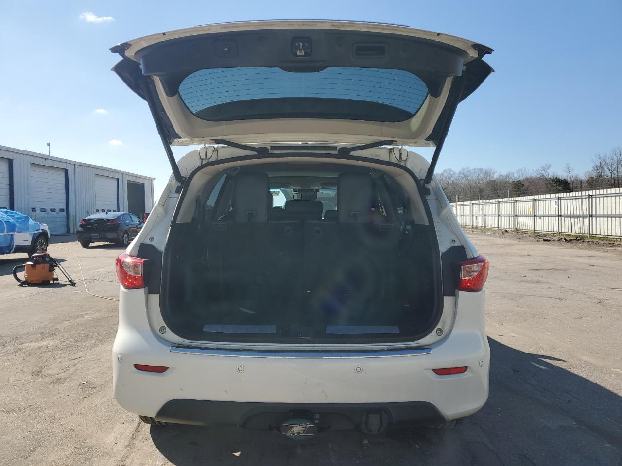 2013 Infiniti JX VIN 5N1AL0MM1DC315687 Copart auction photo, front end damage thumbnail 6