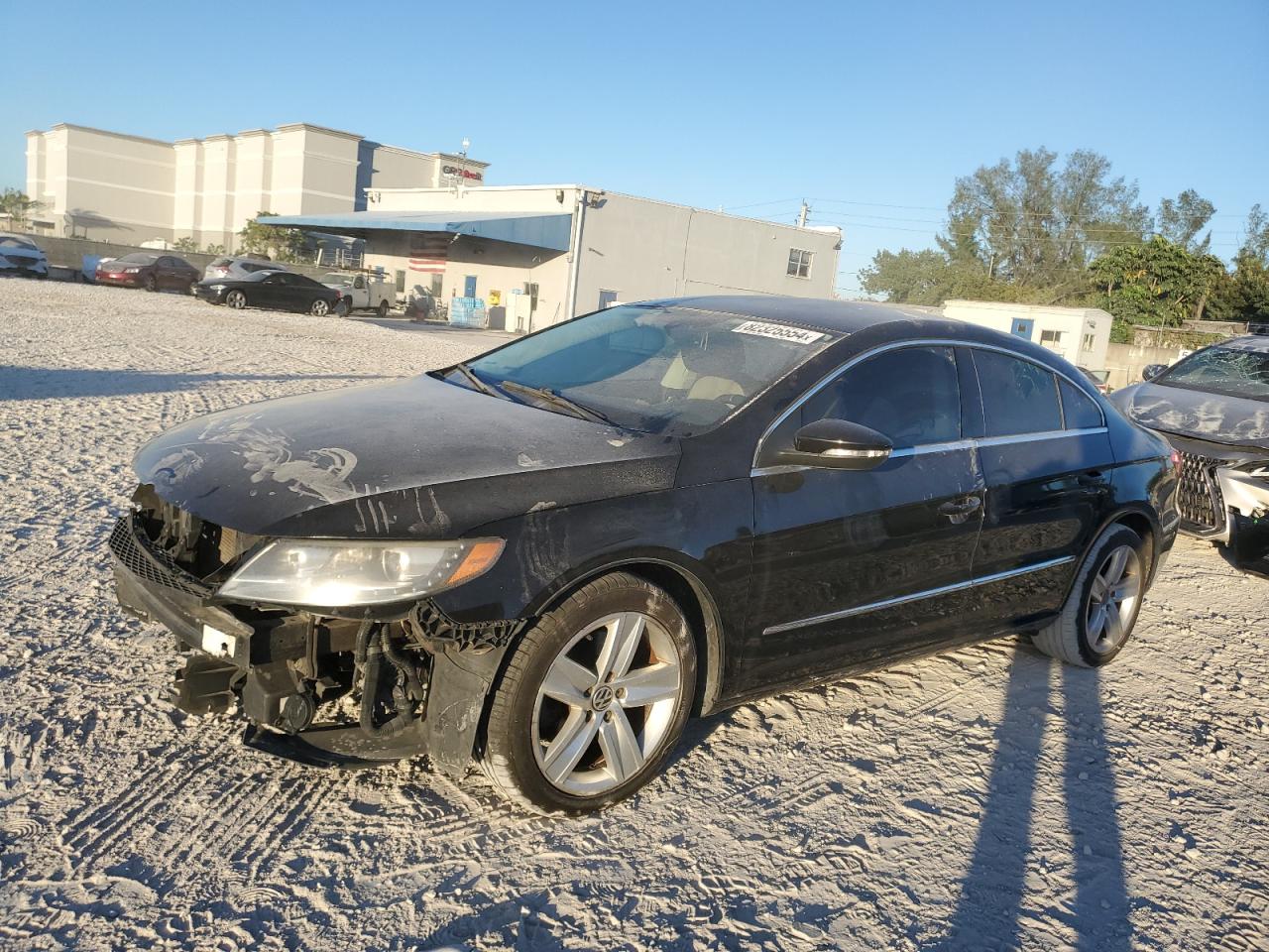 2013 Volkswagen Passat CC VIN WVWBP7AN7DE508787 - Copart auction photo