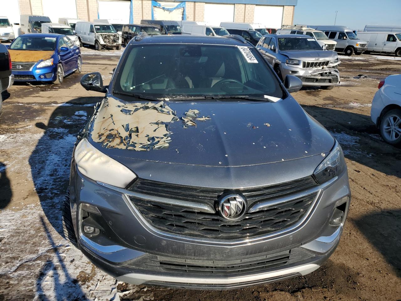 2021 Buick Encore VIN KL4MMGSL6MB111761 Copart auction photo, burn damage thumbnail 5