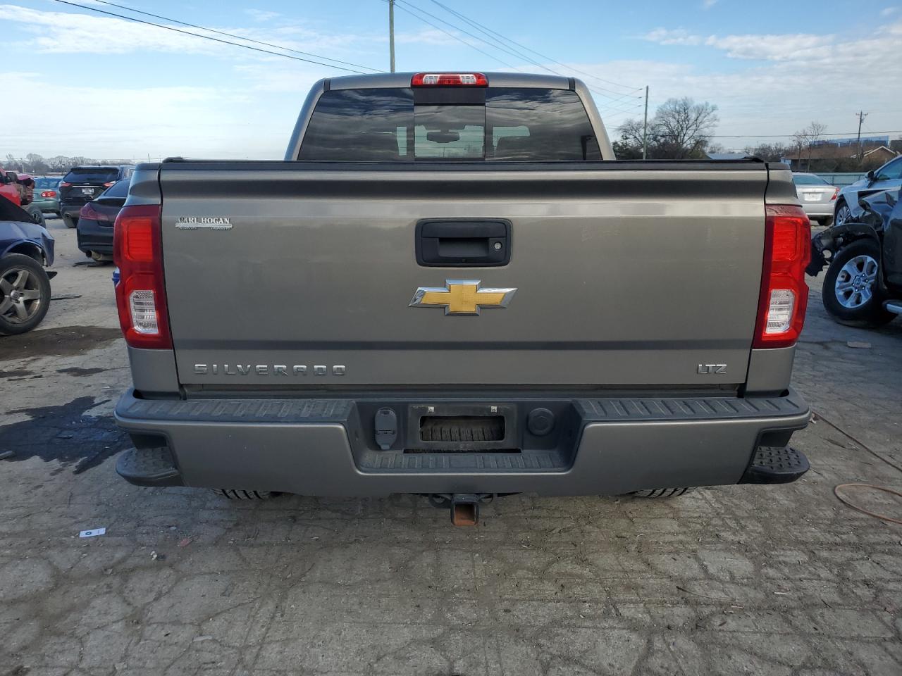 2017 Chevrolet Silverado VIN 3GCUKSECXHG217430 Copart auction photo, all over damage thumbnail 6