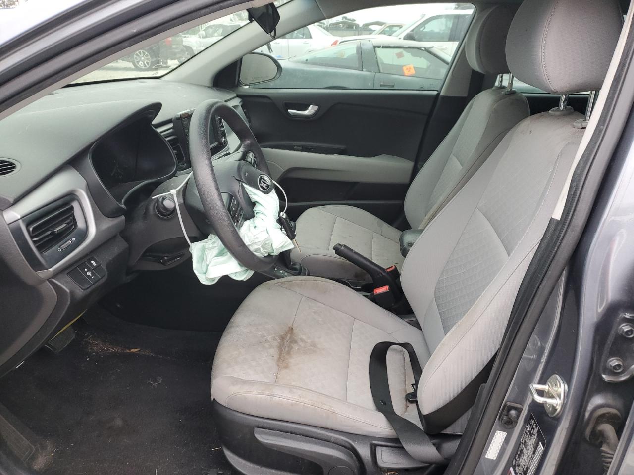 2020 KIA Rio VIN 3KPA24AD9LE298938 Copart auction photo, front end damage thumbnail 7