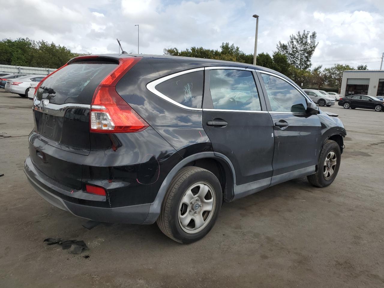 2016 Honda CR-V VIN 2HKRM3H32GH563558 Copart auction photo, front end damage thumbnail 3