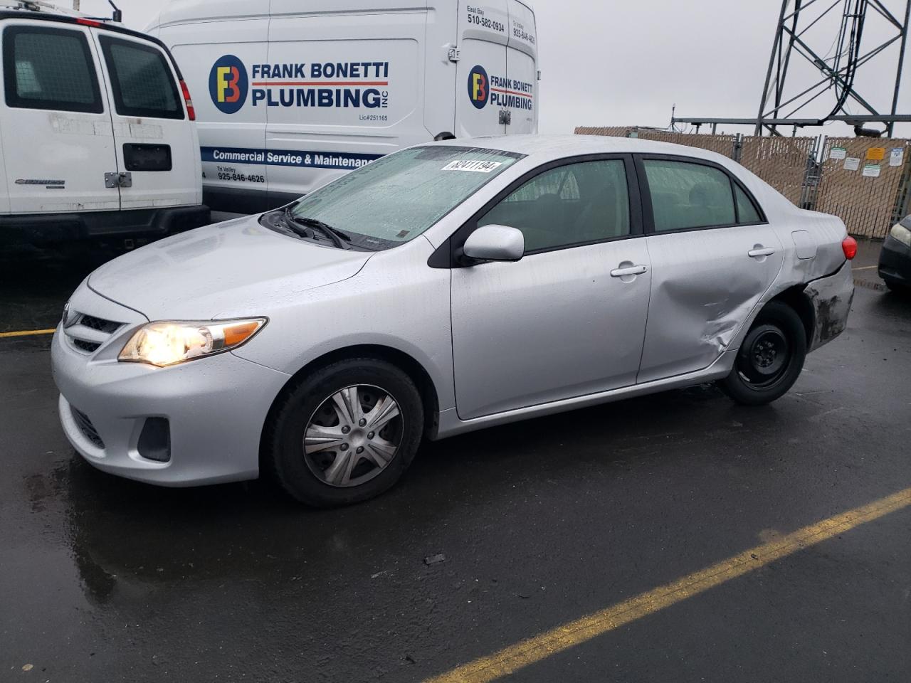 2011 Toyota Corolla VIN JTDBU4EE5B9144604