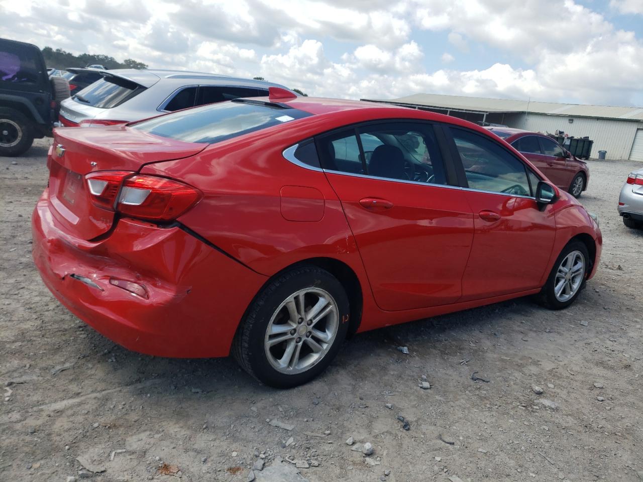 2016 Chevrolet Cruze VIN 1G1BE5SMXG7312084 Copart auction photo, rear end / front end damage thumbnail 3