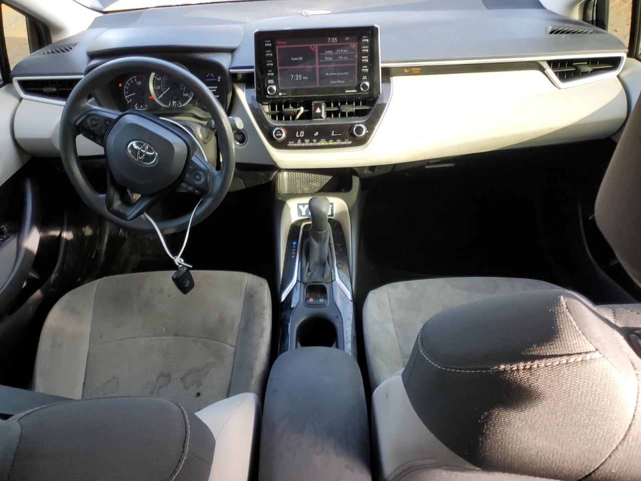 2021 Toyota Corolla VIN JTDVPMAE9MJ163202 Copart auction photo, rear end damage thumbnail 8