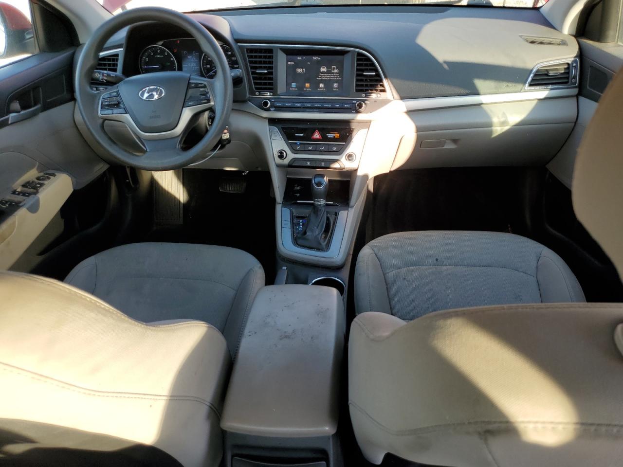 2017 Hyundai Elantra VIN 5NPD84LF3HH122979 Copart auction photo, side / rear end damage thumbnail 8