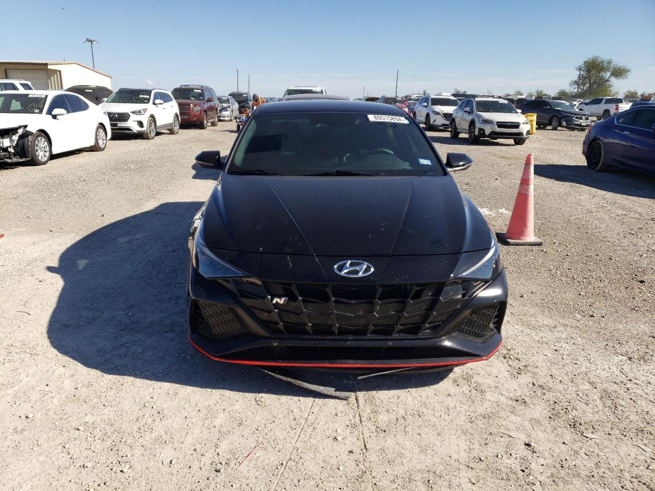 2022 Hyundai Elantra VIN KMHLW4AK4NU004342 Copart auction photo, rear end damage thumbnail 5